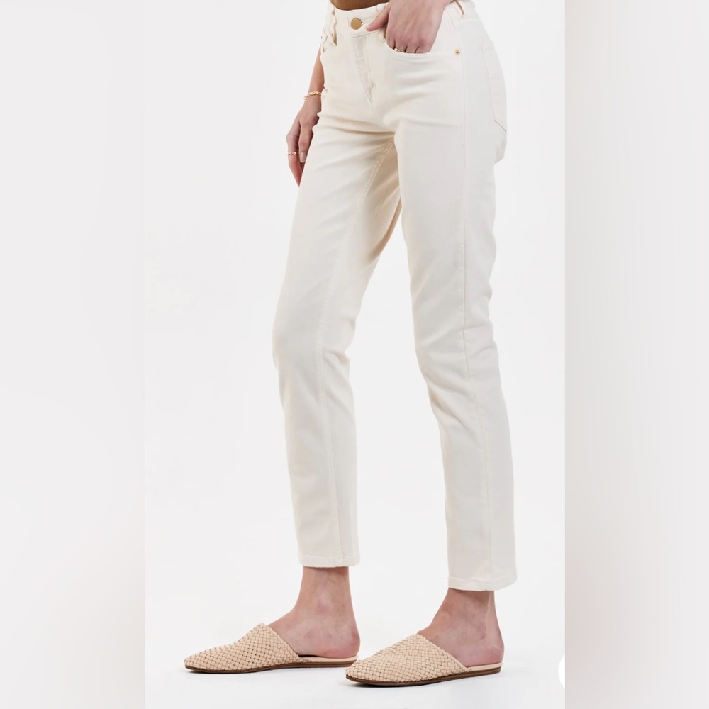 Anthropologie BLAIRE STRAIGHT LEG JEAN WHEAT dear John size 27   A485 - Picture 2 of 7